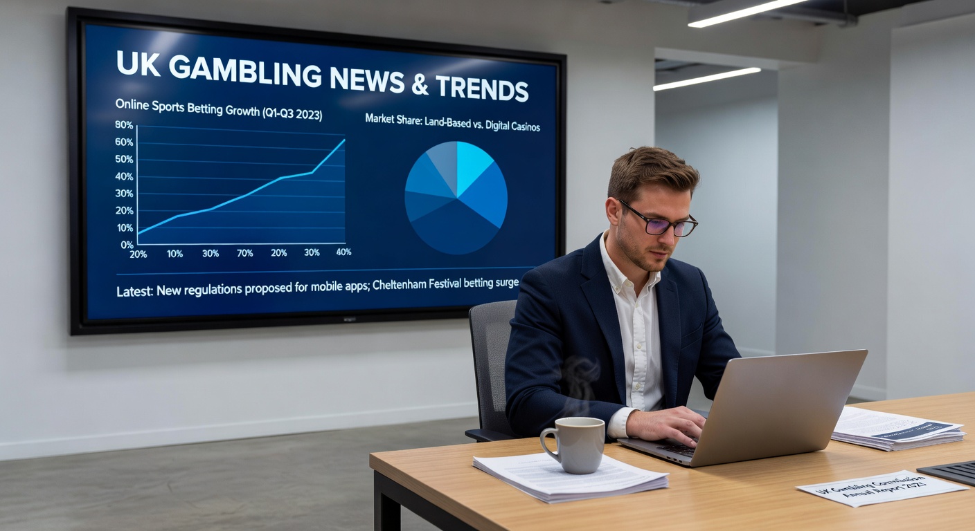 Chart illustrating the rise in UK Gross Gambling Yield for Q3 2025, highlighting remote sector dominance